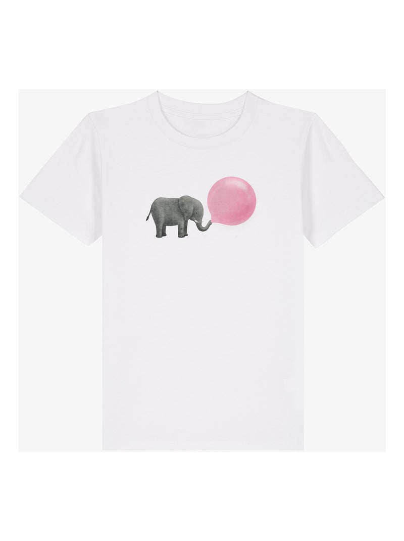 Camiseta infantil JUMBO BUBBLE GUM Blanco - Kiabi