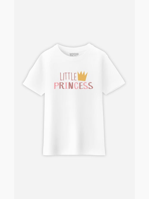 Camiseta infantil LITTLE PRINCESS - Kiabi
