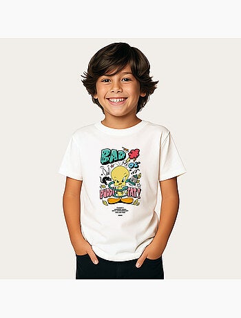 Camiseta infantil LONELEY TUNES TWEETY 80TH BAD