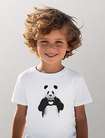 Camiseta infantil LOVE PANDA