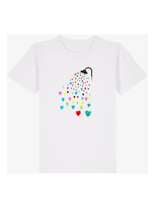 Camiseta infantil LOVE SHOWER - Kiabi