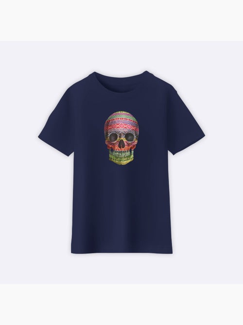 Camiseta infantil NAVAJO SKULL - Kiabi