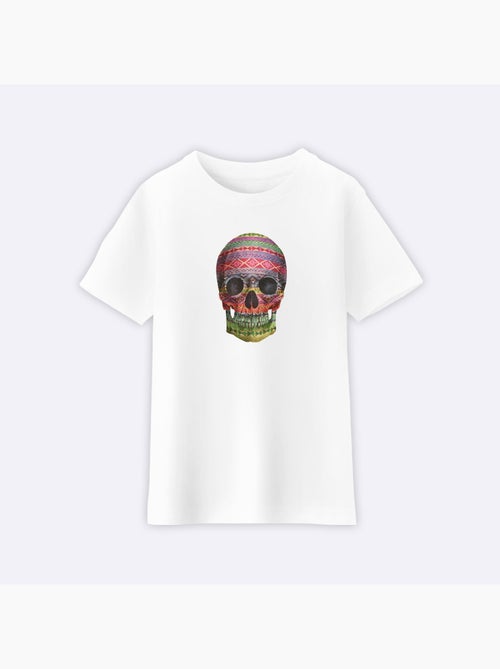 Camiseta infantil NAVAJO SKULL - Kiabi