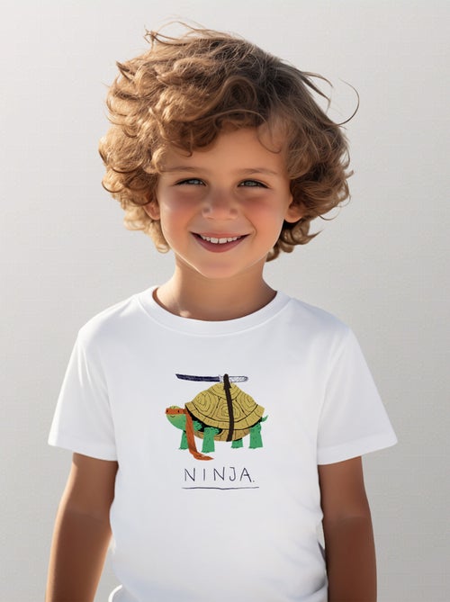 Camiseta infantil NINJA TURTLE - Kiabi