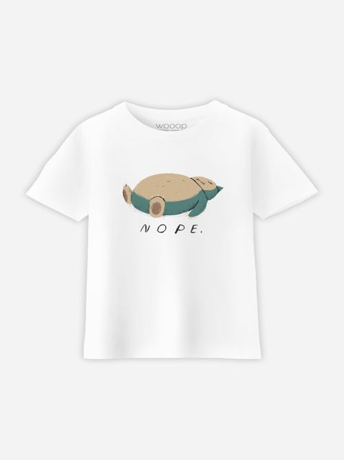 Camiseta infantil NOPE - Kiabi