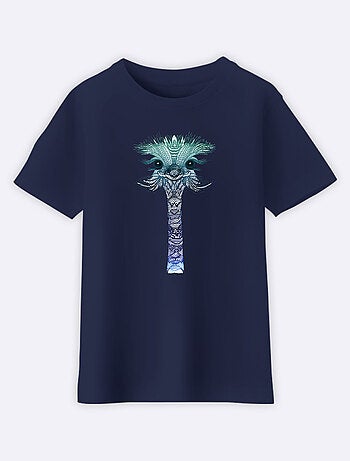 Camiseta infantil OSTRICH BLUE