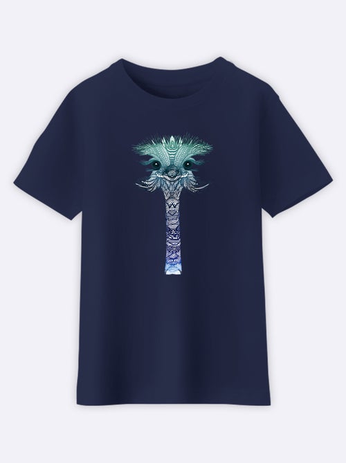 Camiseta infantil OSTRICH BLUE - Kiabi