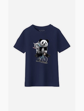 Camiseta infantil PANDA BICYCLE