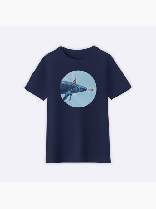 Camiseta infantil PART WHALE - Kiabi