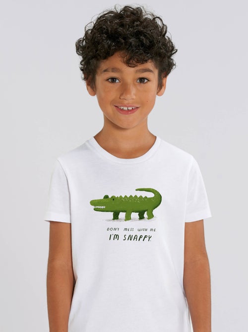 Camiseta infantil SNAPPY - Kiabi