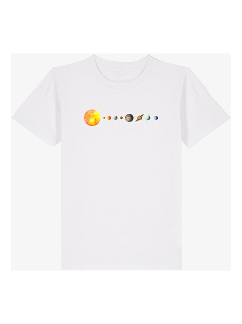 Camiseta infantil SOLAR SYSTEM - Kiabi