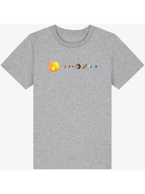 Camiseta infantil SOLAR SYSTEM - Kiabi