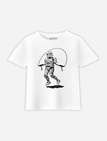 Camiseta infantil STORMTROOPER SKIPPING