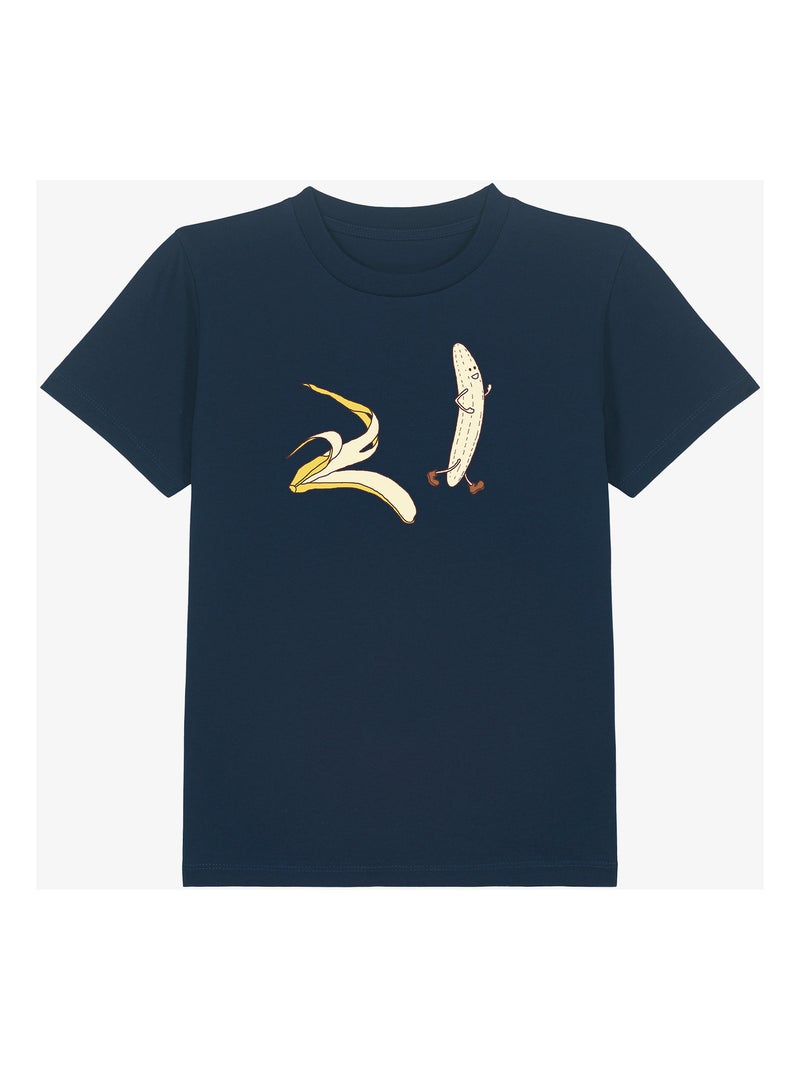 Camiseta infantil STREAKER Azul marino - Kiabi