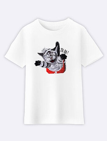 Camiseta infantil TA DA