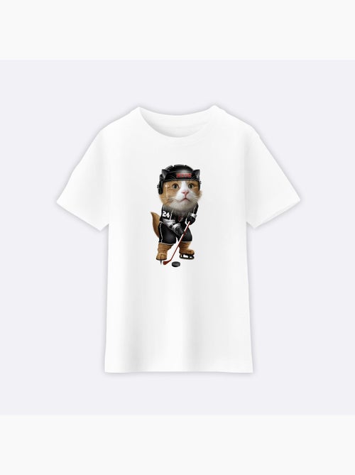 Camiseta infantil TEAM HOCKEY - Kiabi