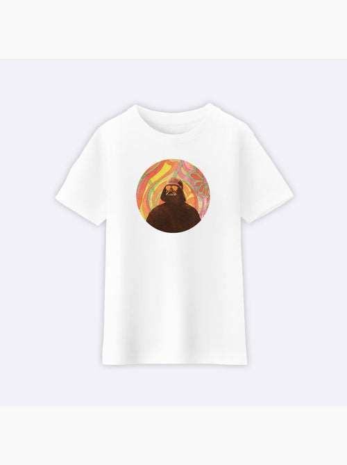 Camiseta infantil THE GROOVY SIDE - Kiabi