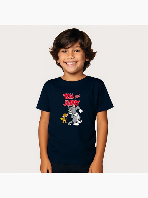 Camiseta infantil TOM AND JERRY CHEESE GRAPHIC - Kiabi Camiseta infantil TOM AND JERRY CHEESE GRAPHIC - Kiabi