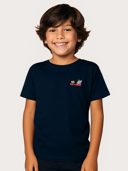 Camiseta infantil TOM AND JERRY CLASSIC FACES - Kiabi Camiseta infantil TOM AND JERRY CLASSIC FACES - Kiabi