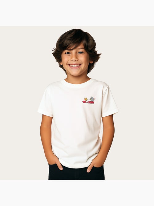 Camiseta infantil TOM AND JERRY CLASSIC FACES - Kiabi Camiseta infantil TOM AND JERRY CLASSIC FACES - Kiabi