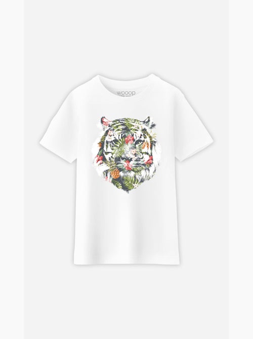 Camiseta infantil TROPICAL TIGER - Kiabi