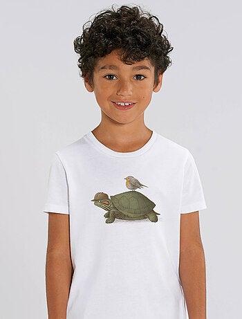 Camiseta infantil TURTLE AND BIRD