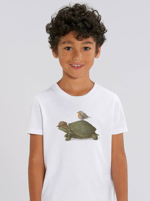 Camiseta infantil TURTLE AND BIRD - Kiabi