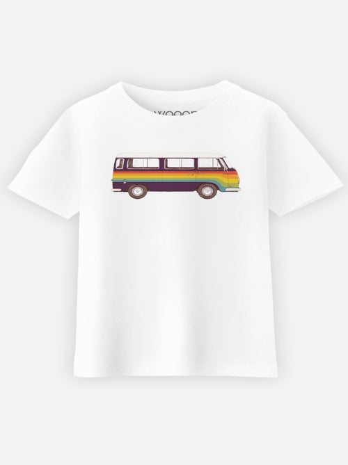Camiseta infantil VAN RAINBOW - Kiabi