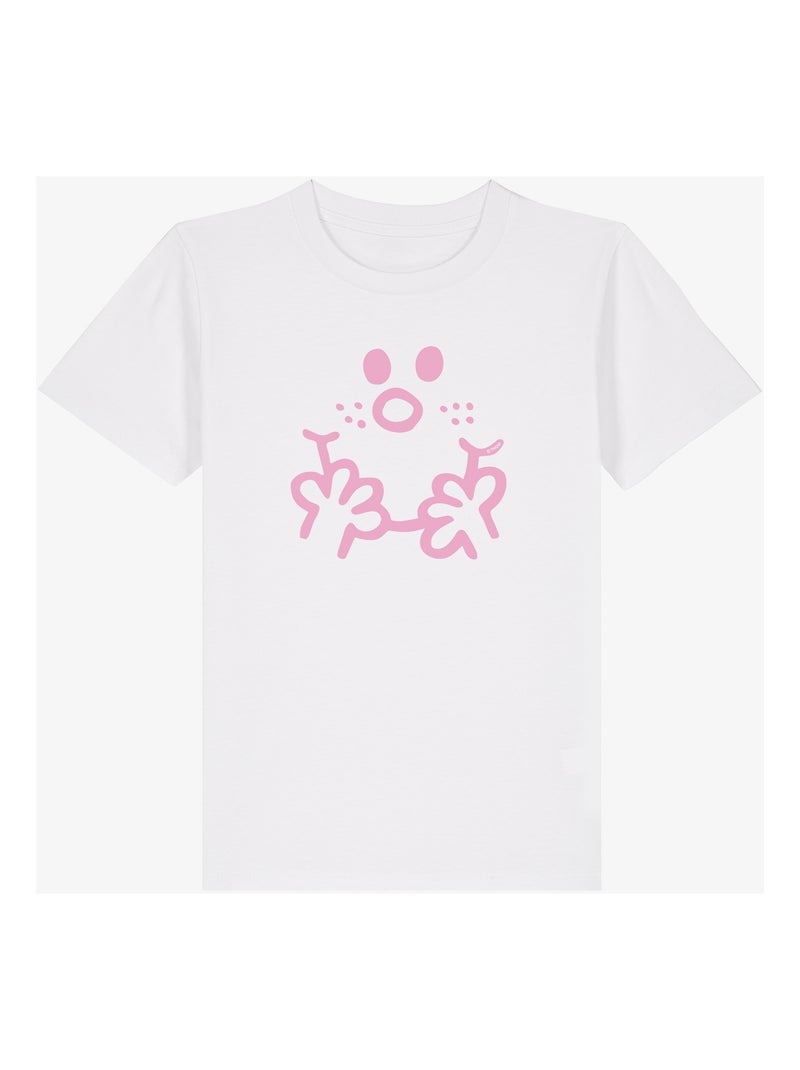 Camiseta infantil VISAGE MADAME Blanco - Kiabi