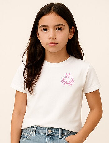 Camiseta infantil VISAGE MADAME CŒUR