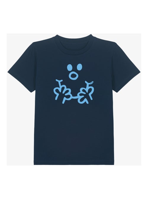 Camiseta infantil VISAGE MONSIEUR - Kiabi