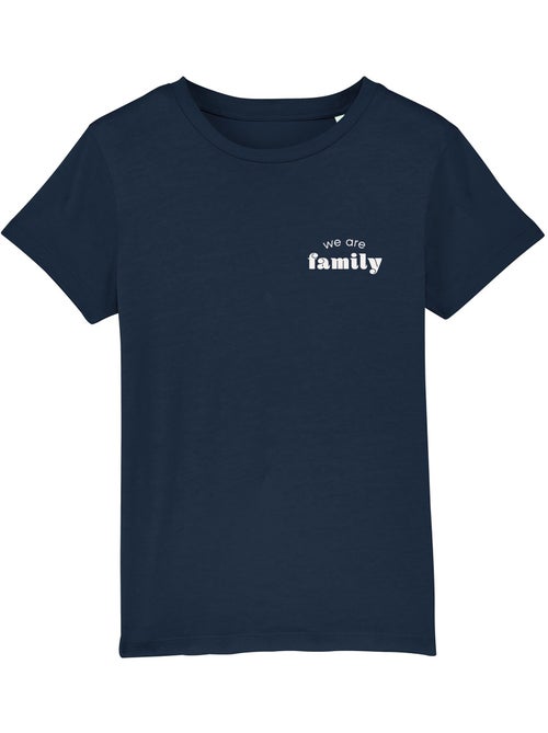 Camiseta infantil WE ARE FAMILY COEUR - Kiabi