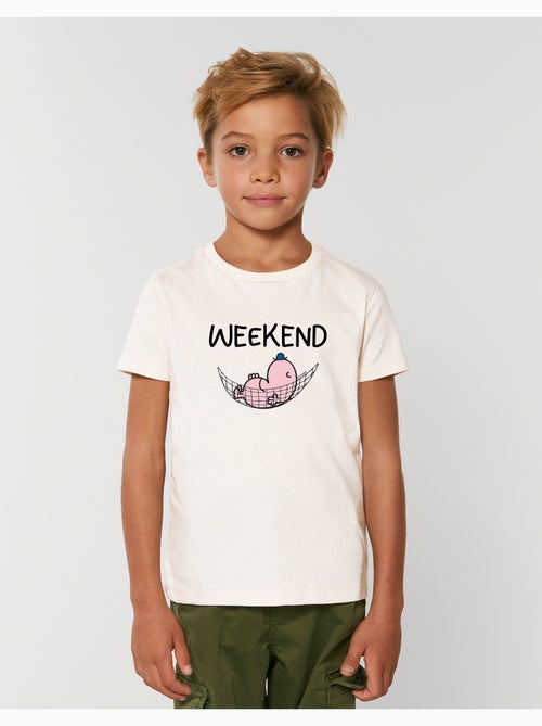 Camiseta infantil WEEKEND - Kiabi