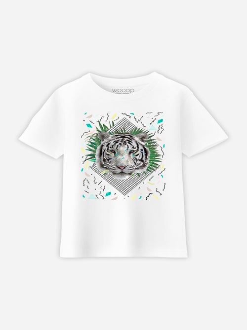 Camiseta infantil WHITE TIGER - Kiabi