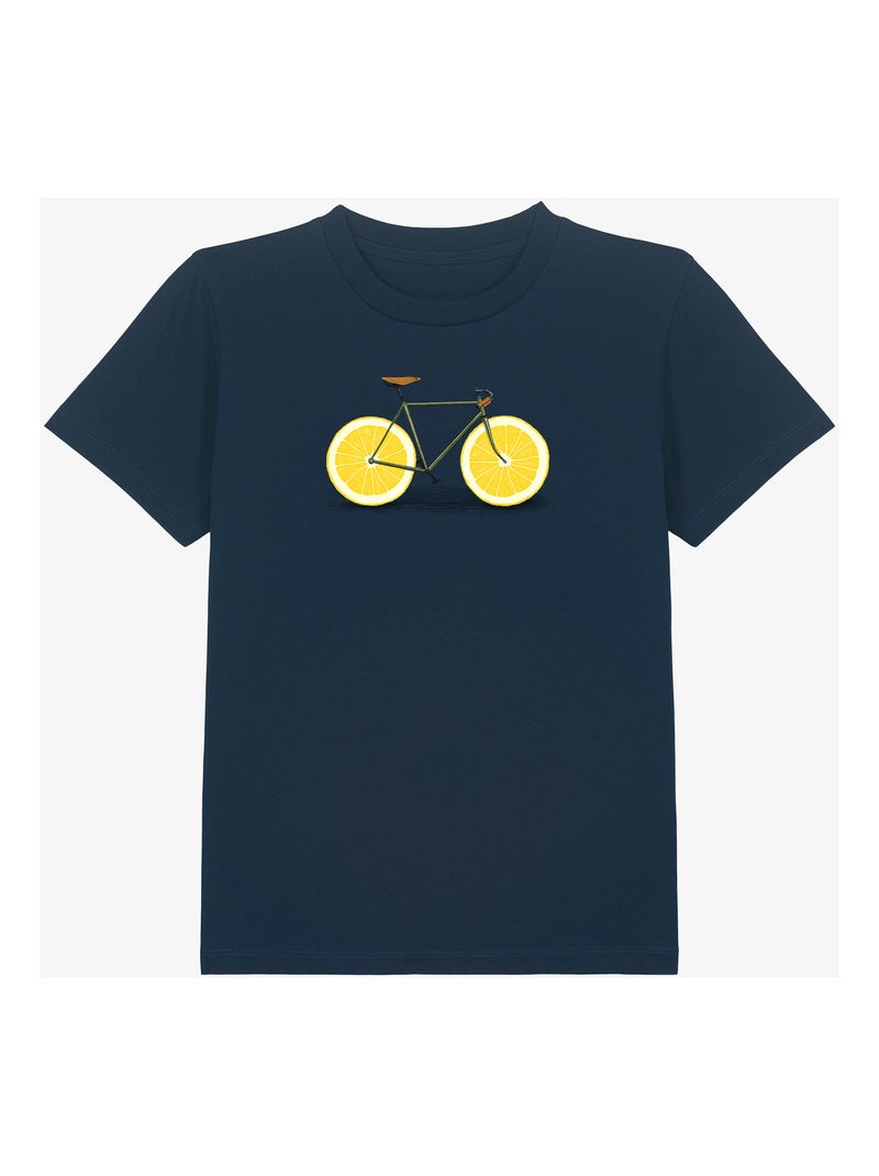 Camiseta infantil ZEST Azul marino - Kiabi