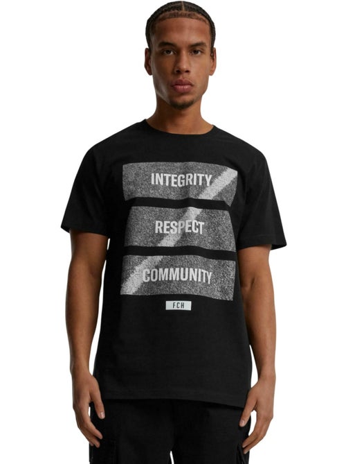 Camiseta integrity respect community para hombre - merchcode - Kiabi