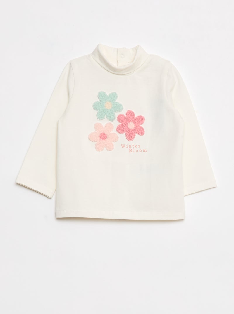 Camiseta interior animada con fantasía Blanco - Kiabi