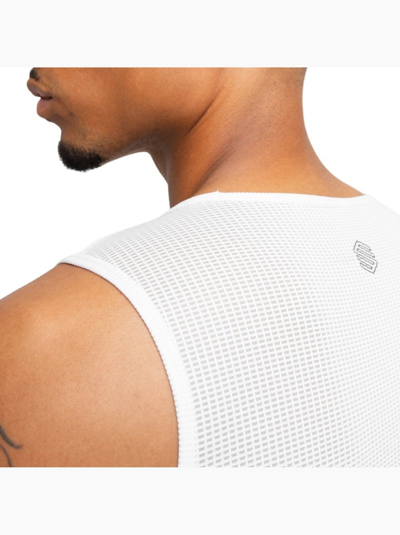 Camiseta interior ciclismo hombre ciclismo hombre core airborne Blanco - Kiabi