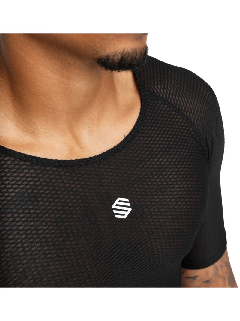 Camiseta interior ciclismo hombre ciclismo hombre ultrablack Negro - Kiabi