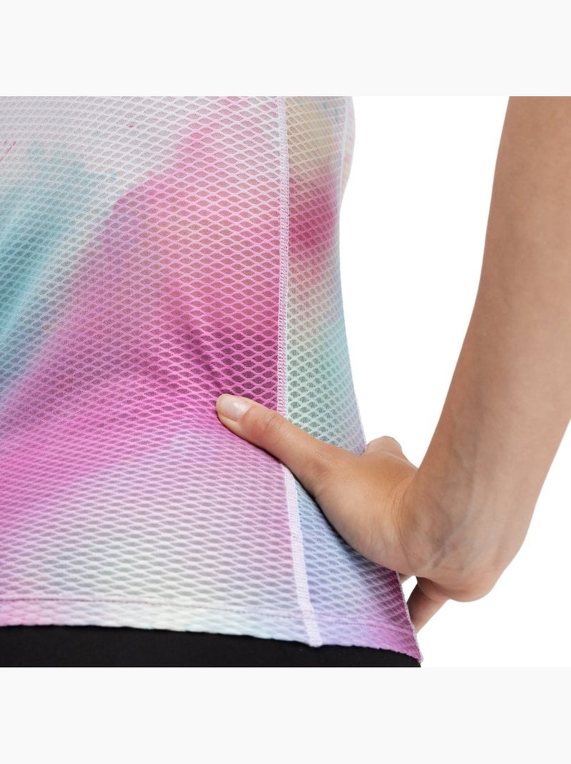 Camiseta interior ciclismo mujer ciclismo mujer droplet Blanco - Kiabi