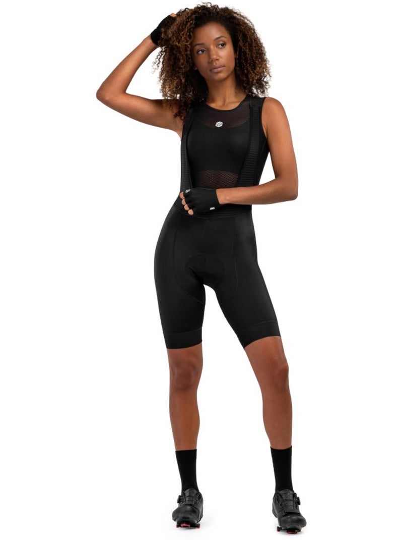 Camiseta interior ciclismo mujer ciclismo mujer landscape Negro - Kiabi