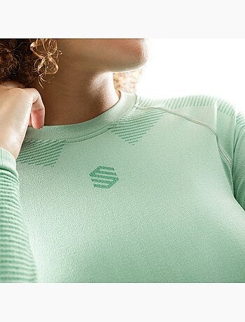 Camiseta interior compresiva de mujer esquí y nieve mujer xero