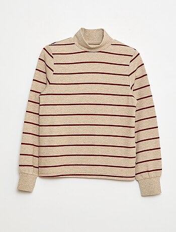 Camiseta interior con bordado en algodón liso