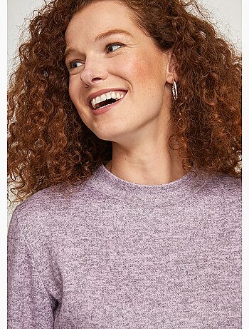 Camiseta interior corta y cálida con cuello alto. - Afibel