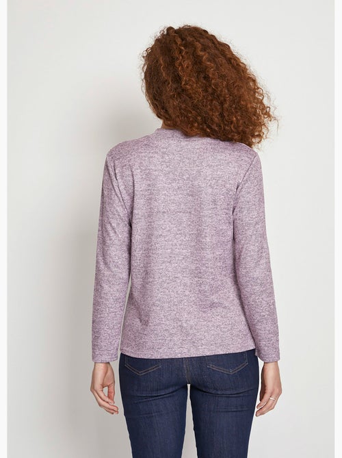Camiseta interior corta y cálida con cuello alto. - Afibel - Kiabi