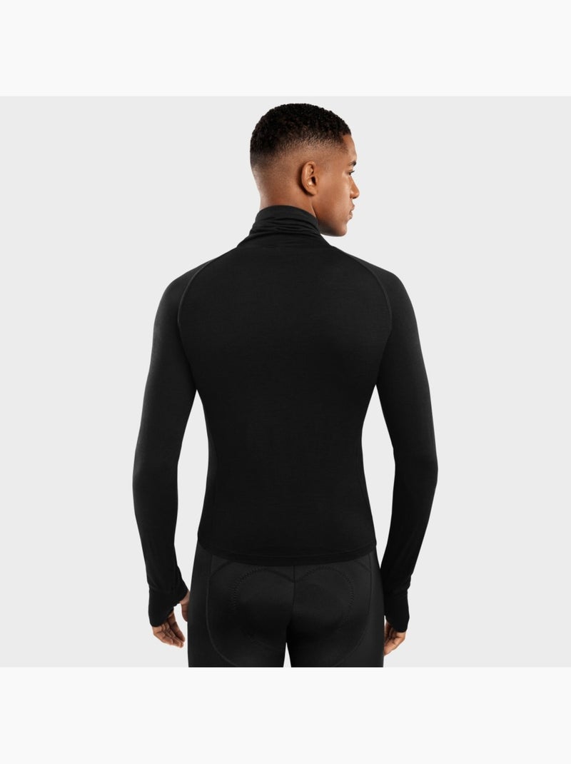 Camiseta interior cortavientos hombre ciclismo hombre srx denali Negro - Kiabi