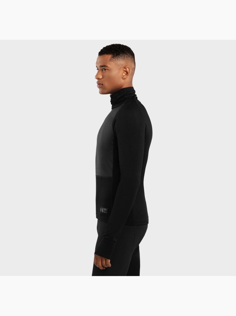 Camiseta interior cortavientos hombre ciclismo hombre srx denali Negro - Kiabi