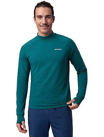 Camiseta interior cuello alto trail running hombre hombre aizkorri