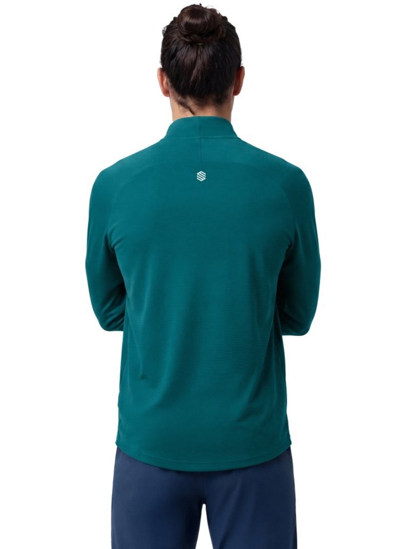 Camiseta interior cuello alto trail running hombre hombre aizkorri Azul - Kiabi