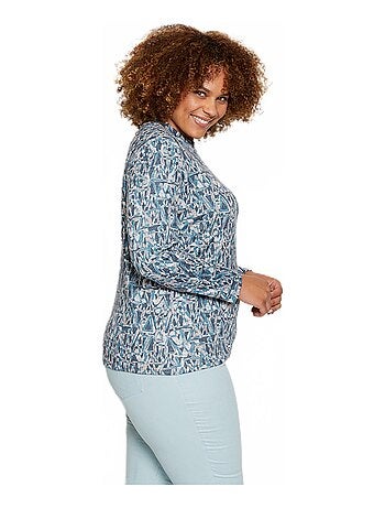 Camiseta interior de punto chinée elástico - Afibel